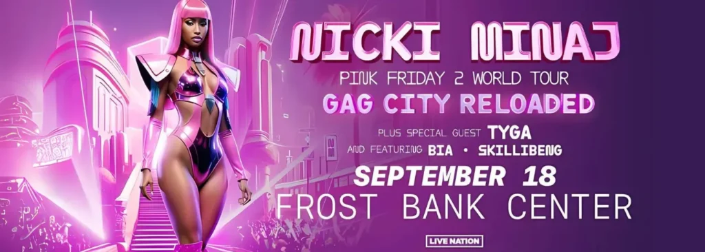 Nicki Minaj at Frost Bank Center